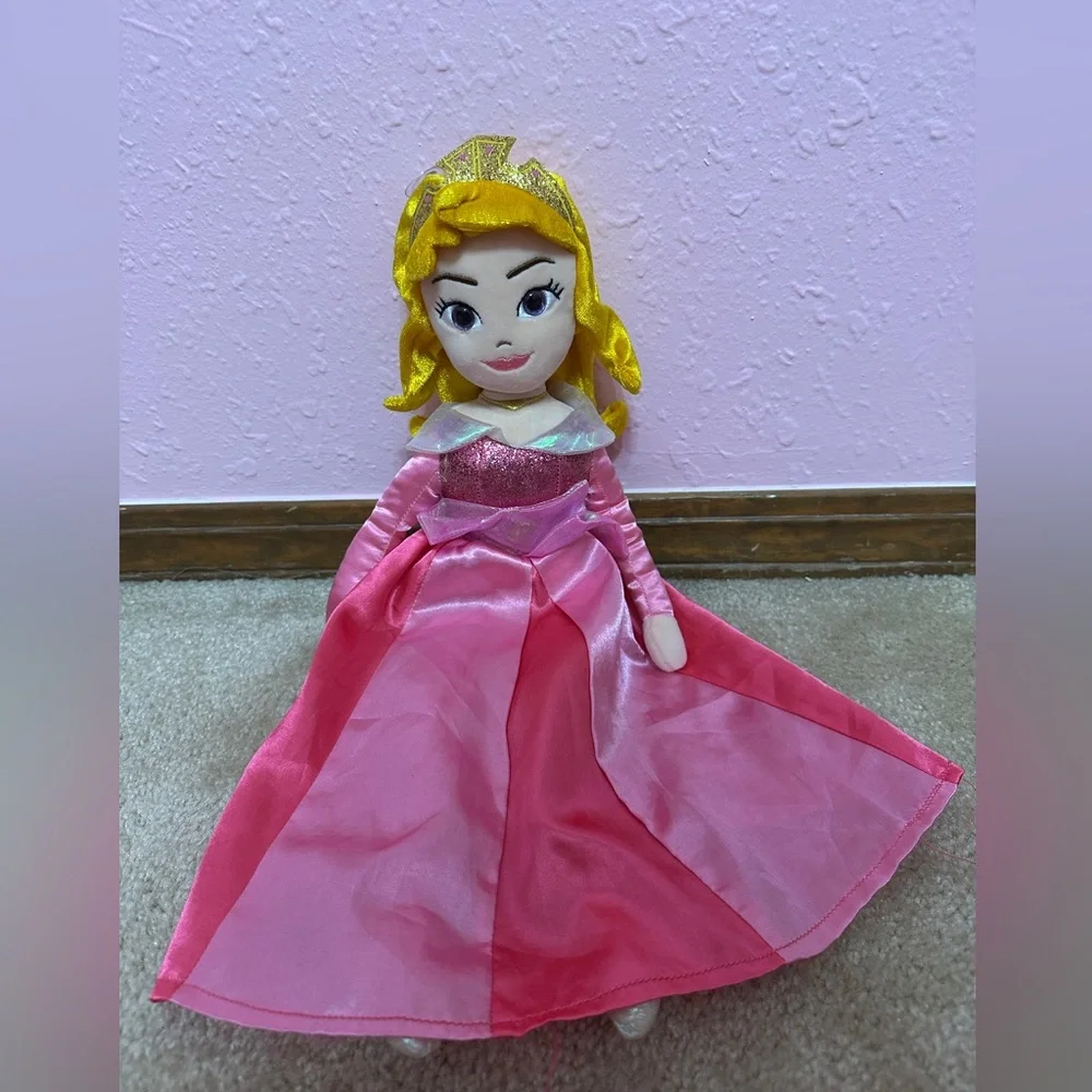 Ty Disney Princess Beanie Baby Dolls Sparkle Aurora 18